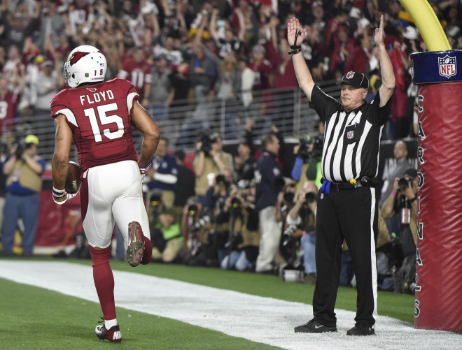 Michael Floyd caught six touchdown passes in 2015.