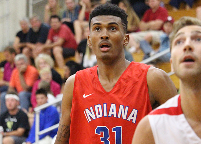 Malik Williams was one of the six members of the Indiana junior all-stars.