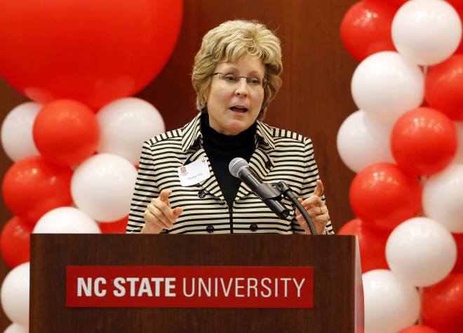 NC State athletics director Debbie Yow strongly felt the women's basketball team deserved an NCAA Tournament bid.