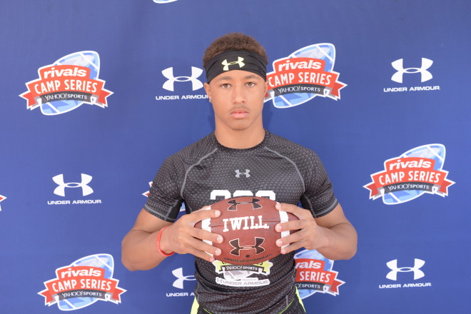 Chase Williams impressed at the USC 7-on-7 camp
