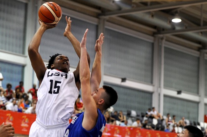 Wiley scored 12 points and grabbed 11 rebounds against Taiwan in a 119-45 win on Thursday.