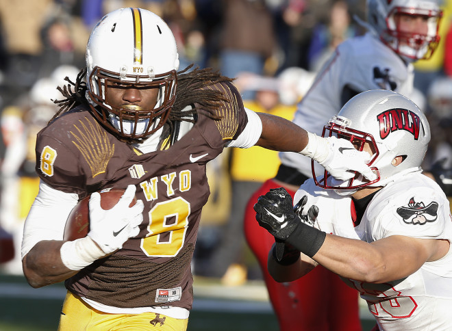 Wyoming returns star running back Brian Hill, who shattered the Cowboys single season rushing record with 1,631 yards in 2015. 