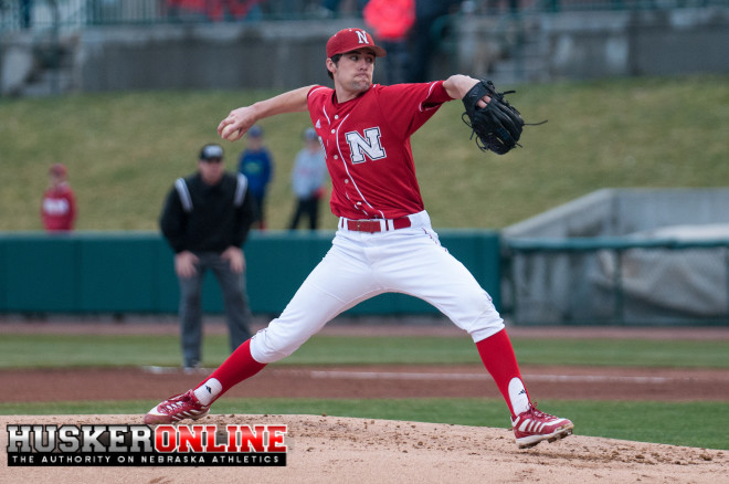 Matt Waldron gave up four runs and 10 hits in six innings of work in Sunday's loss to No. 24 Michigan State.