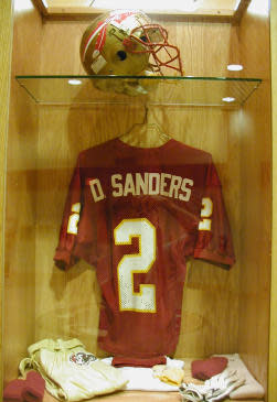 Mens Florida State Seminoles #2 Deion Sanders Garnet Alumni