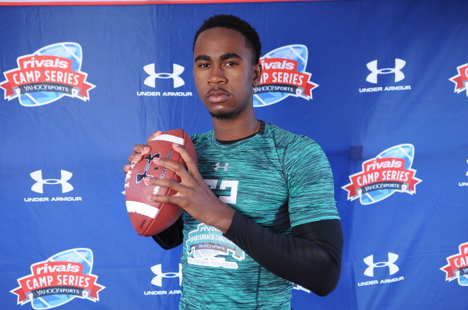 Raleigh (N.C.) Wakefield junior quarterback Matt McKay participated in the Rivals.com Camp Series presented by Under Armour at Charlotte (N.C.) Mallard Creek last Sunday.