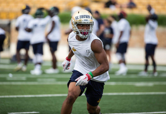 Amon-Ra, Equanimeous St. Brown are different. But they have