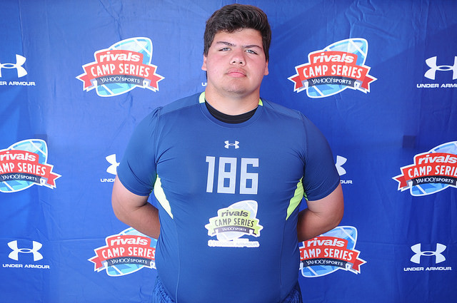Hutchinson OL Josh Rivas is one of the top prospects in Kansas for 2016.