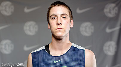 Connor McCaffery played at the NBA Players Top 100 camp this past weekend.