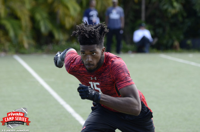Culpepper at the Rivals Camp Series event in Miami