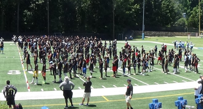 247 campers were at UNC on Tuesday, including 142 from the state of Florida.