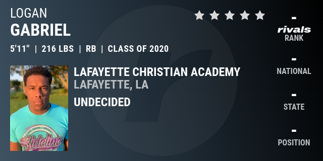 Logan Gabriel 2020 Running Back Rivals Com