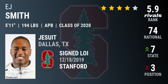 Ej Smith 2020 All Purpose Back Rivals Com