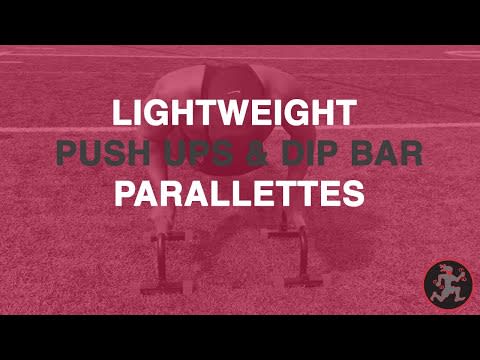 RubberBanditz Lightweight Parallettes