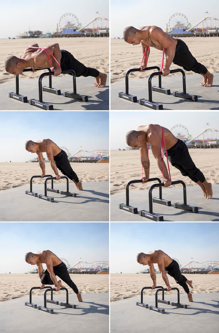 13 Calisthenics exercises on parallettes - for beginners, intermediates and  professionals