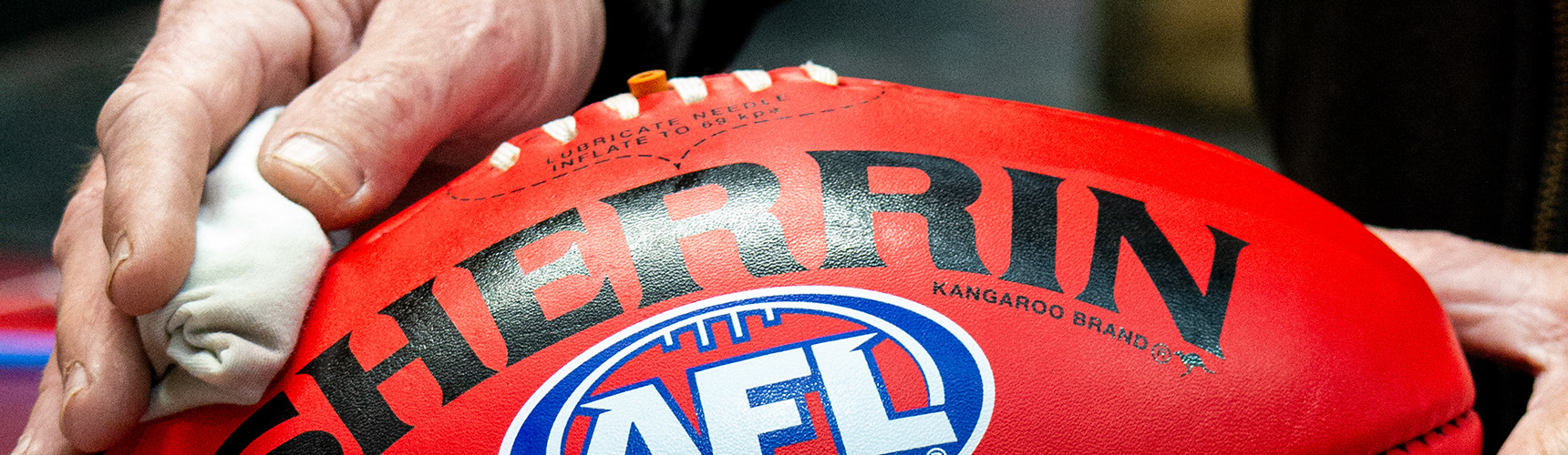 Maintenance & Care guide for your Sherrin football