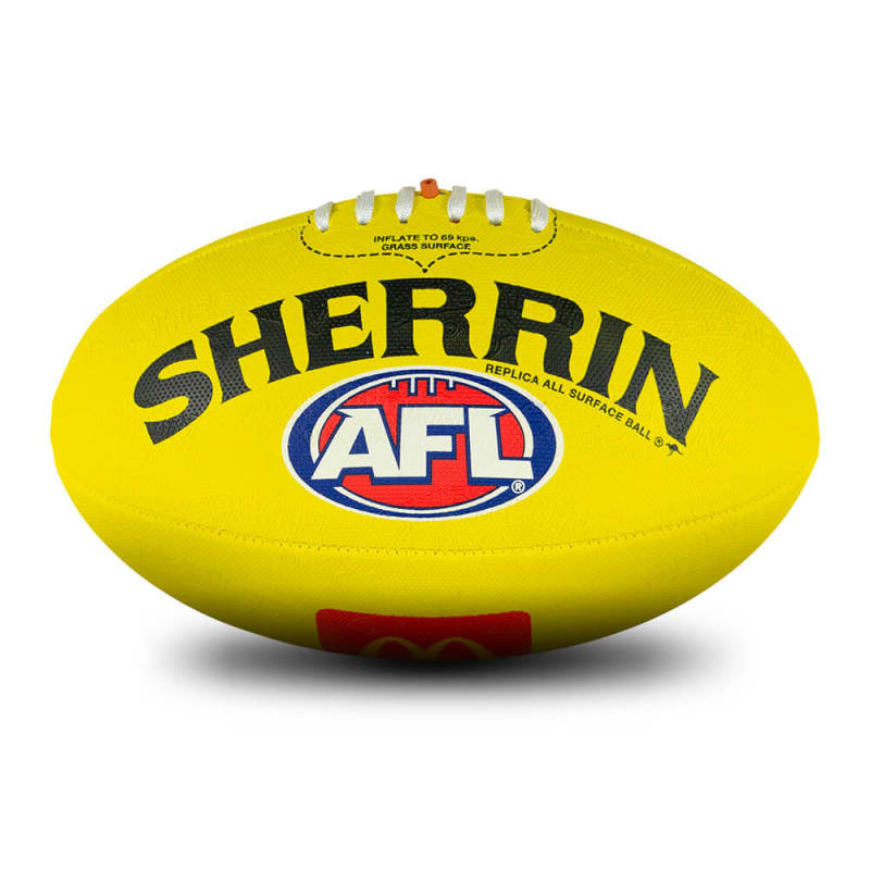 AFL Replica All Surface - Yellow- Size 5
