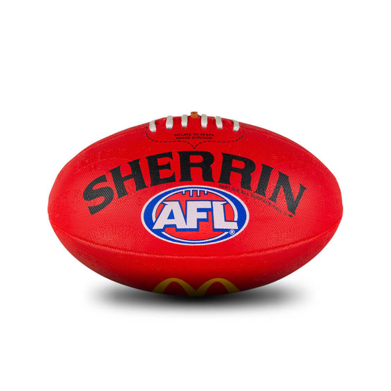 AFL Replica All Surface - Red - Size 2