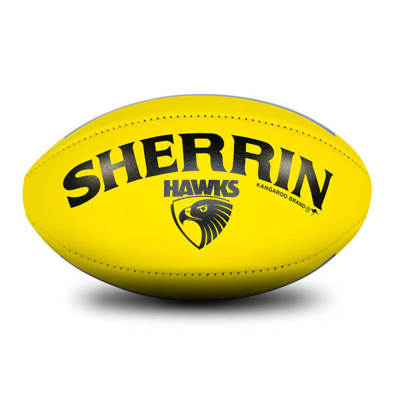 Hawthorn Game Ball - Yellow