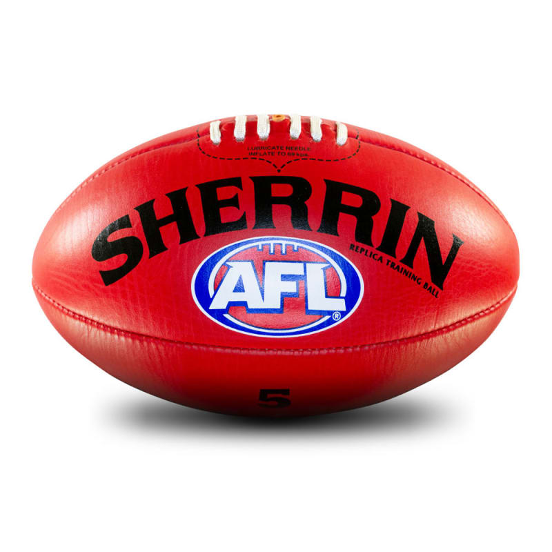 afl training ball on elastic