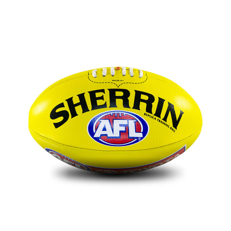 AFL Replica Training Ball - Yellow - Size 2