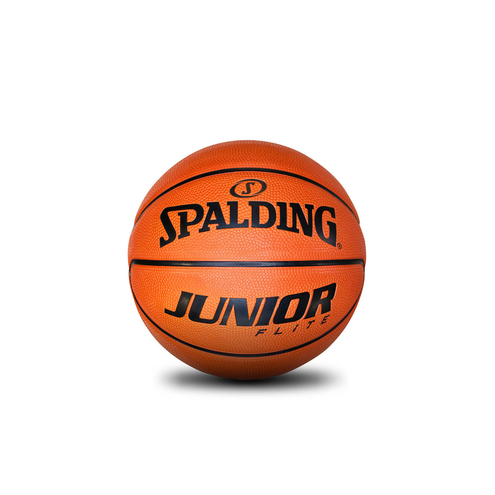 Junior Flight Rubber Basketball Size 4 Outdoor Ball From Spalding 