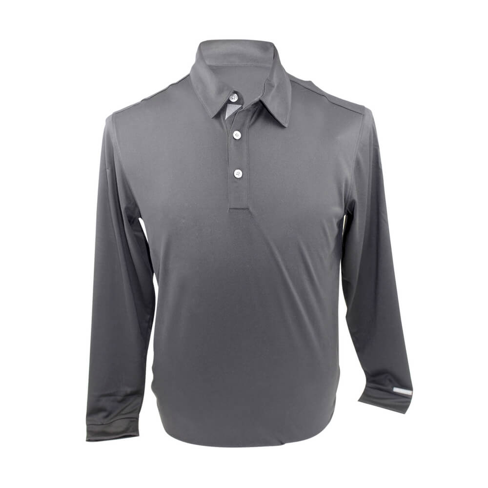 long sleeve performance polo