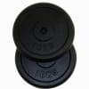 Confidence 20kg Cast Iron Weight Plates (2 x 10kg)