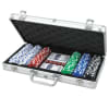 CQ Poker 300 Dice 11.5g Poker Chips in Aluminium Case