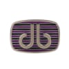 Druh Stripe Buckle Purple / Black