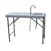 Palm Springs Folding Plastic Table with Sink + Tap
