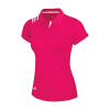 Adidas Ladies ClimaCool 3-S S J Polo Pink