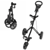 EX-DEMO Caddymatic Golf Pro Lite 3 Wheel Golf Trolley Black