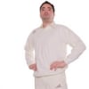 Woodworm Cricket Long Sleeve Men's Sweater White