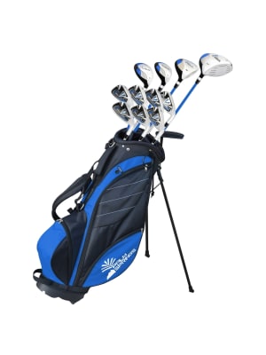 OPEN BOX Palm Springs Golf Visa V2 Mens Graphite/Steel Club Set & Bag