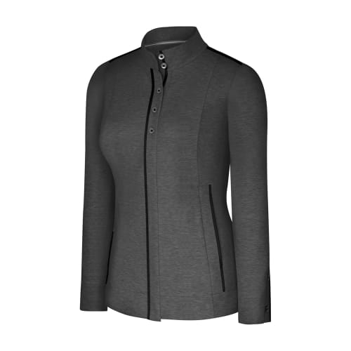 Adidas adiPURE Ladies Stretch Knit Jacket Black - Size 8