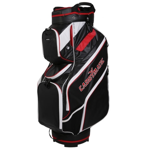 Caddymatic Golf Water Resistant Golf Trolley / Cart Bag,14 Full Length Dividers