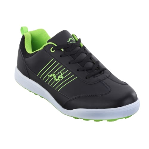 Woodworm Surge Golf Shoes Black/Neon