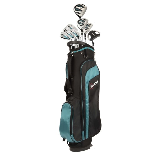Ram Golf EZ3 Ladies Petite Golf Clubs Set with Stand Bag - All Graphite Shafts