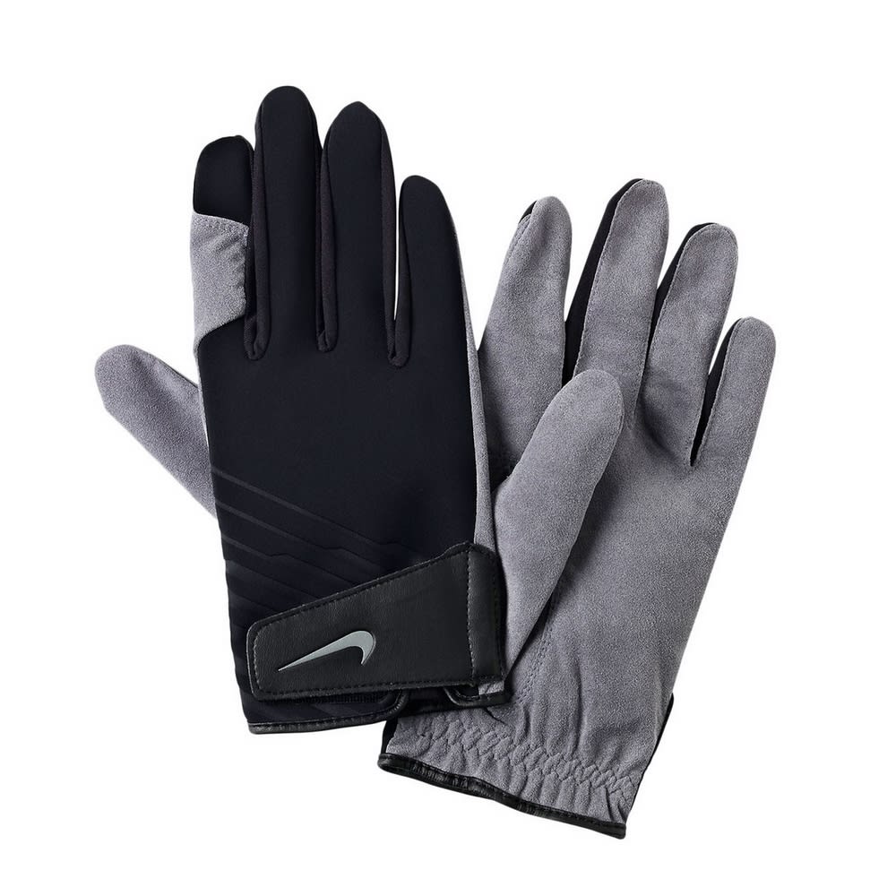 Nike Cold Weather Mens Golf Gloves Winter Pair - Black / White just £19 ...
