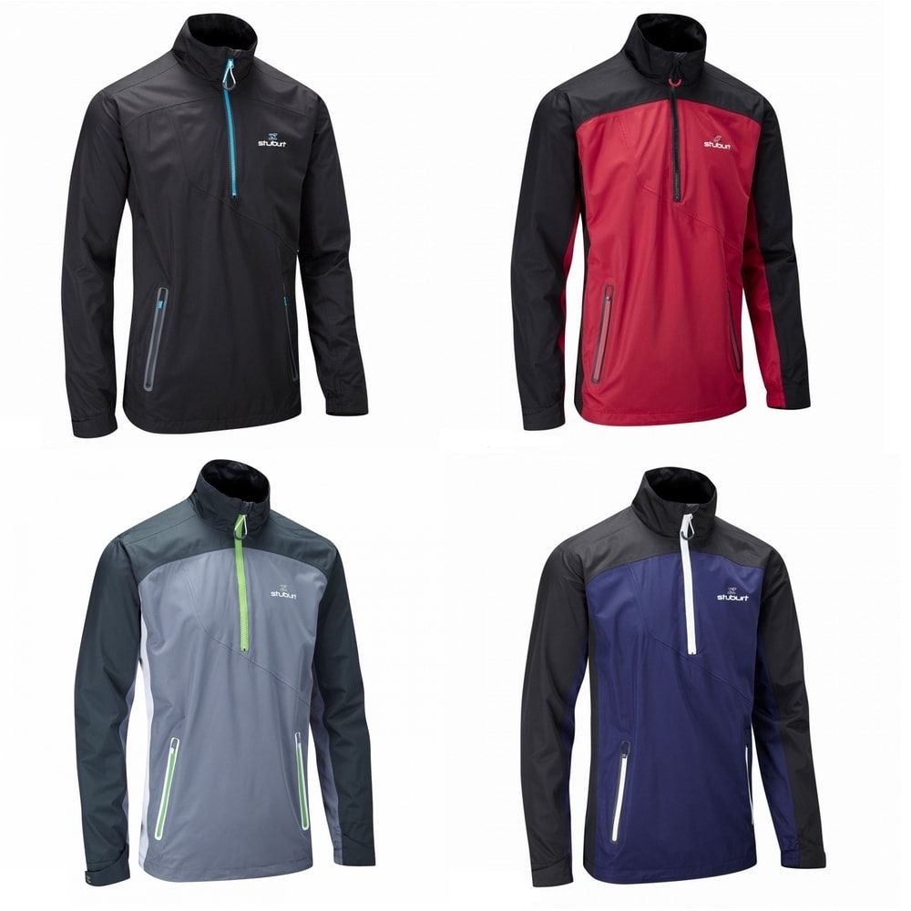 Stuburt Vapour Hlaf Zip Waterproof Jacket