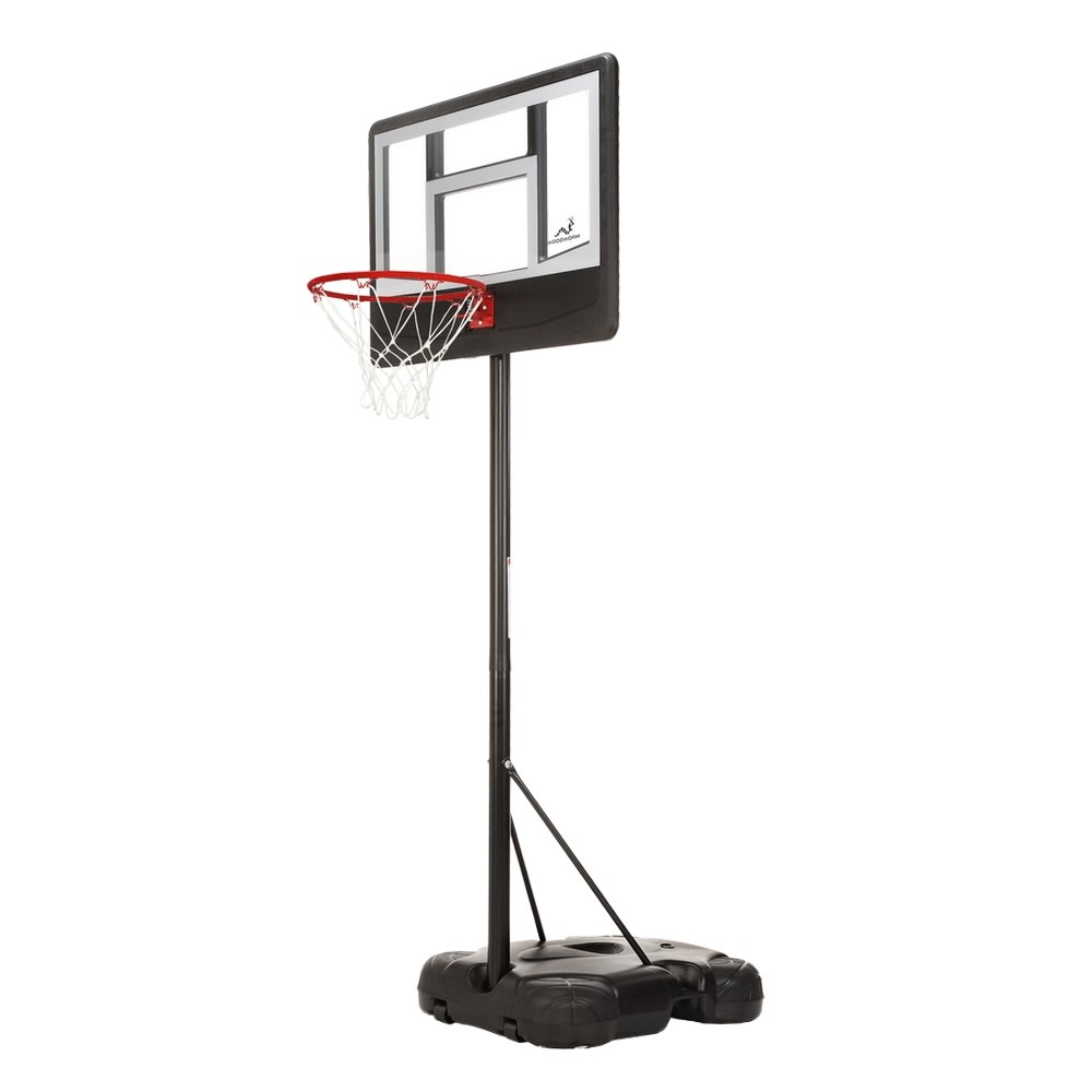 Woodworm Junior Kids Deluxe Adjustable Height Basketball Hoop System 
