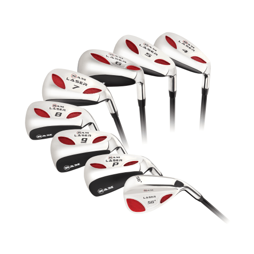 Ram Golf Laser Steel Hybrid Irons Set 4-SW (8 Clubs) - Mens Right Hand