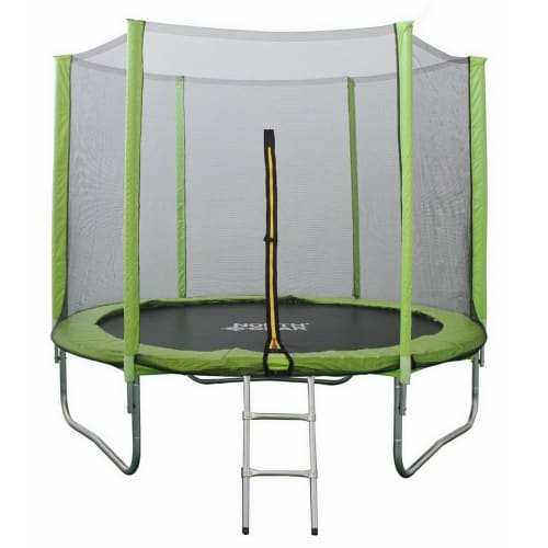 North Gear 8ft Trampoline Set with Safety Enclosure and Ladder