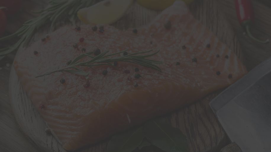 salmon and rosemary