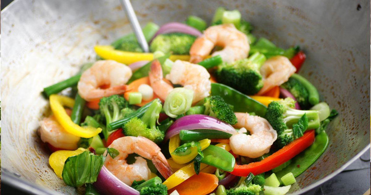 Spicy shrimp and vegetable stir-fry recipe - Sharecare
