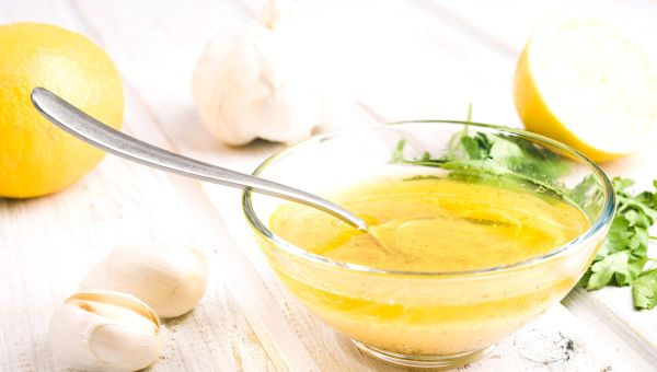 Oil and vinegar based salad dressings