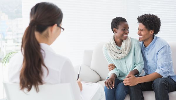 doctor talking to patients, counseling 