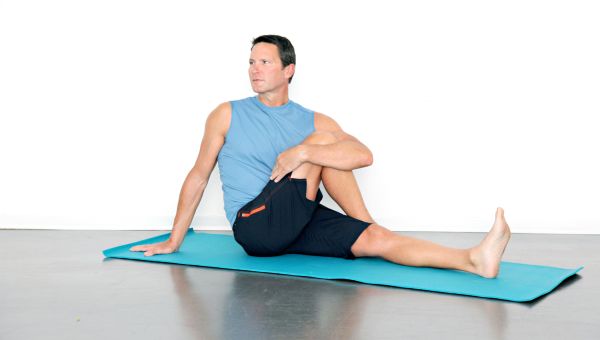 yoga stretch pose