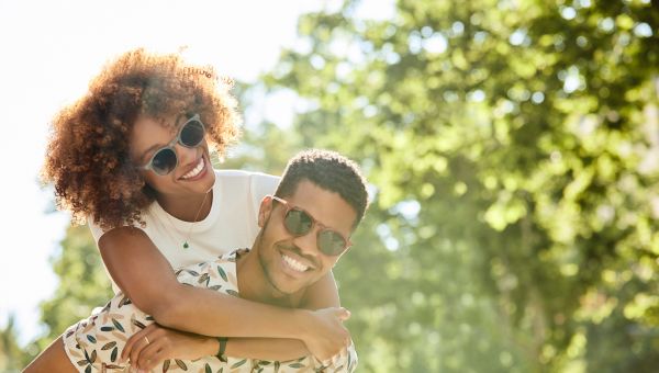 couple enjoying the outdoors