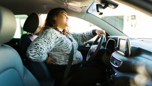 couple driving
